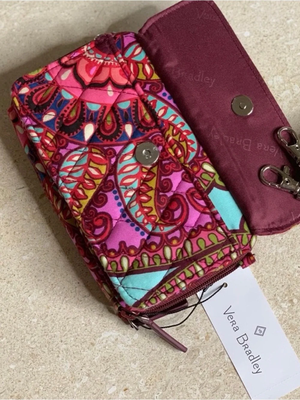 Vera Bradley All in One Crossbody Wallet | NWT | Fits iPhone 17